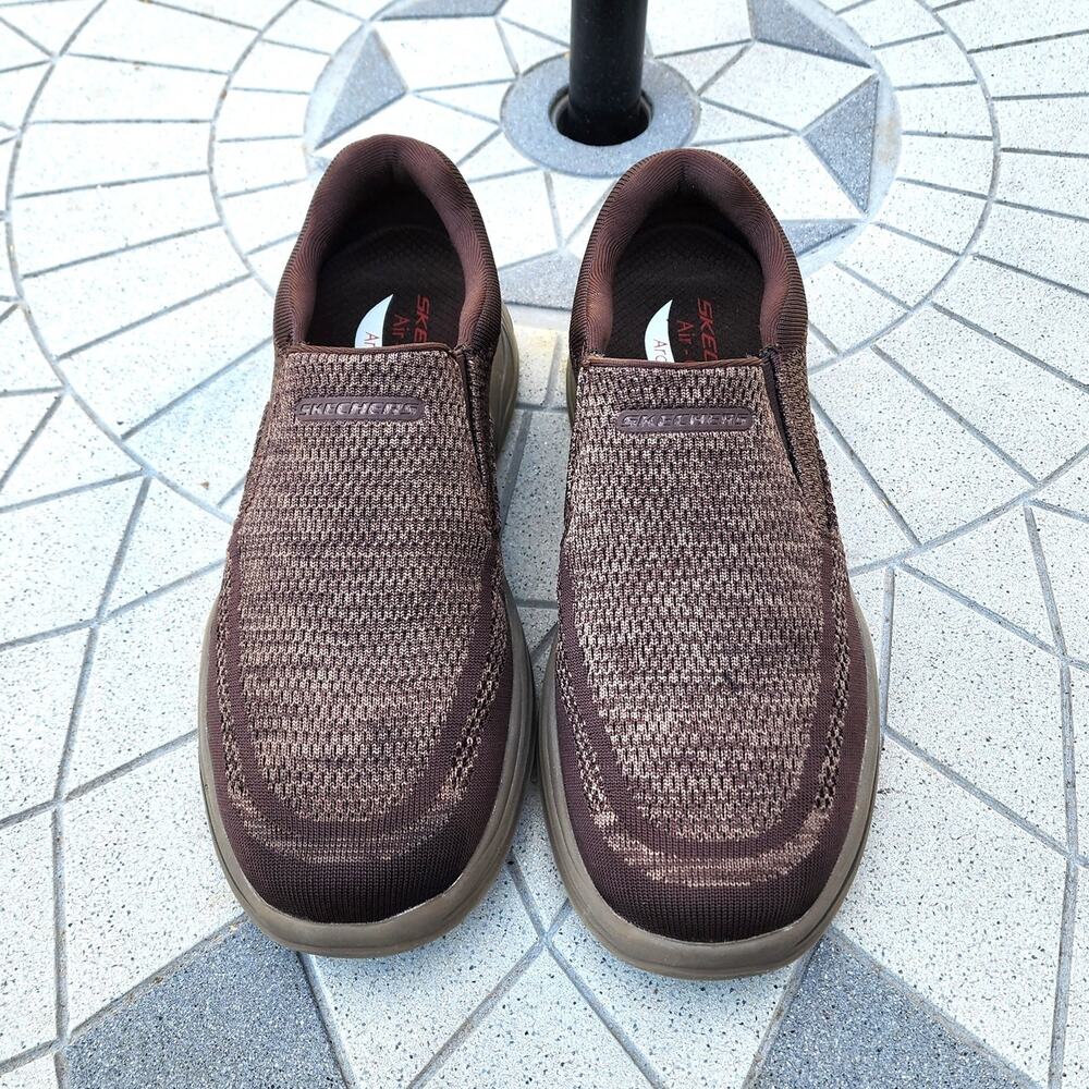 Skechers Motley Vaseo Arch Fit Comfort Shoes 10 - Picture 3 of 10